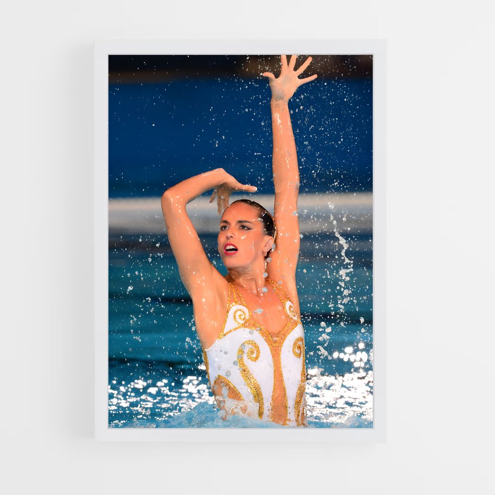 Poster Éclats d'Été – affiche Natation synchronisée (vue 3)